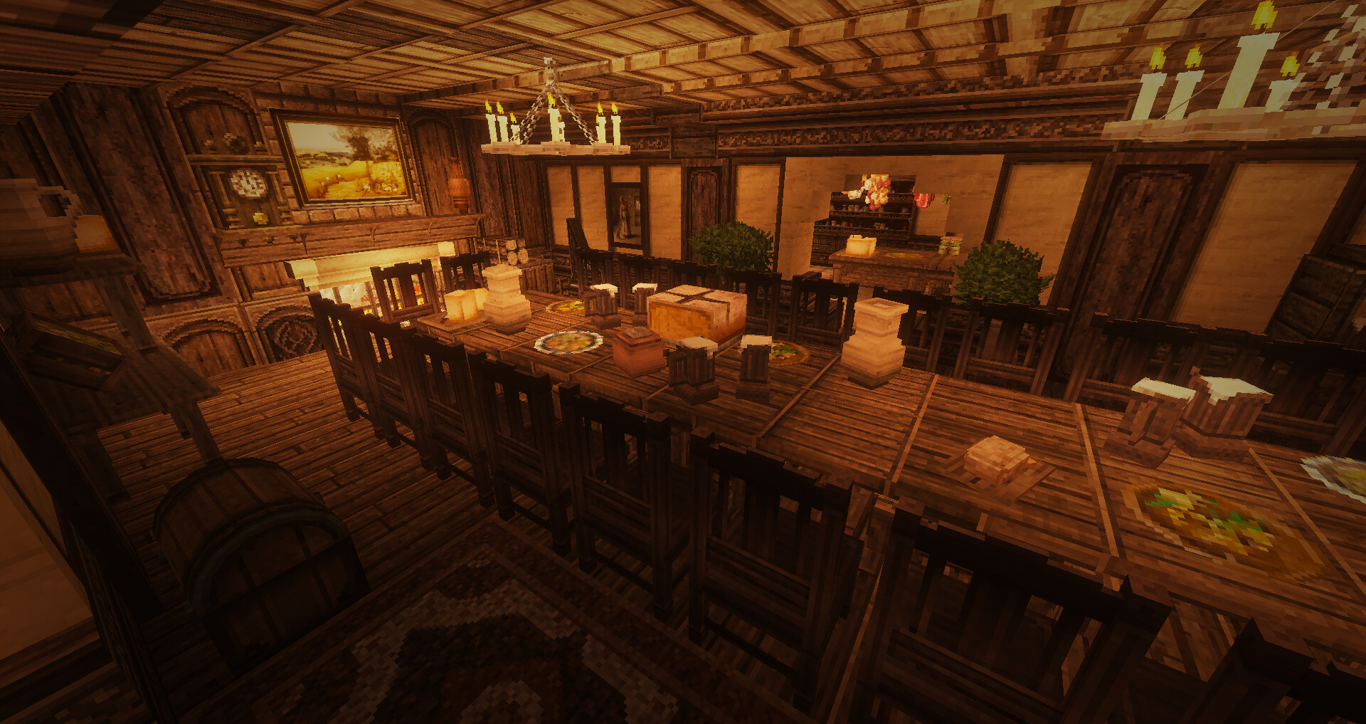 Shire Brandy Hall Minecraft Map