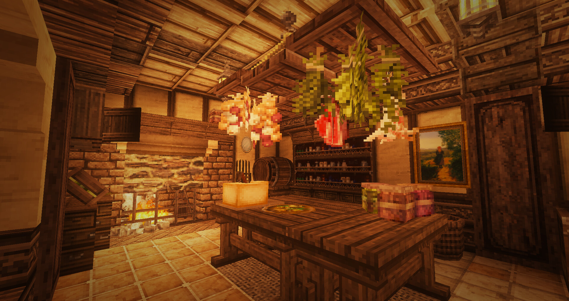 Shire Brandy Hall Minecraft Map