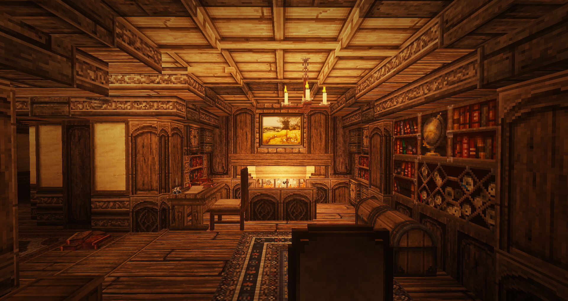 Shire Brandy Hall Minecraft Map