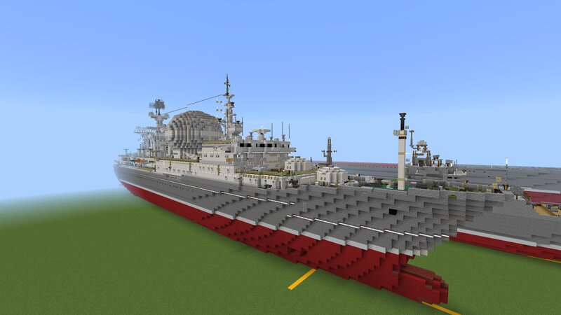 11 Marshal Nedelin class tracking ship Marshal Krylov Minecraft Map