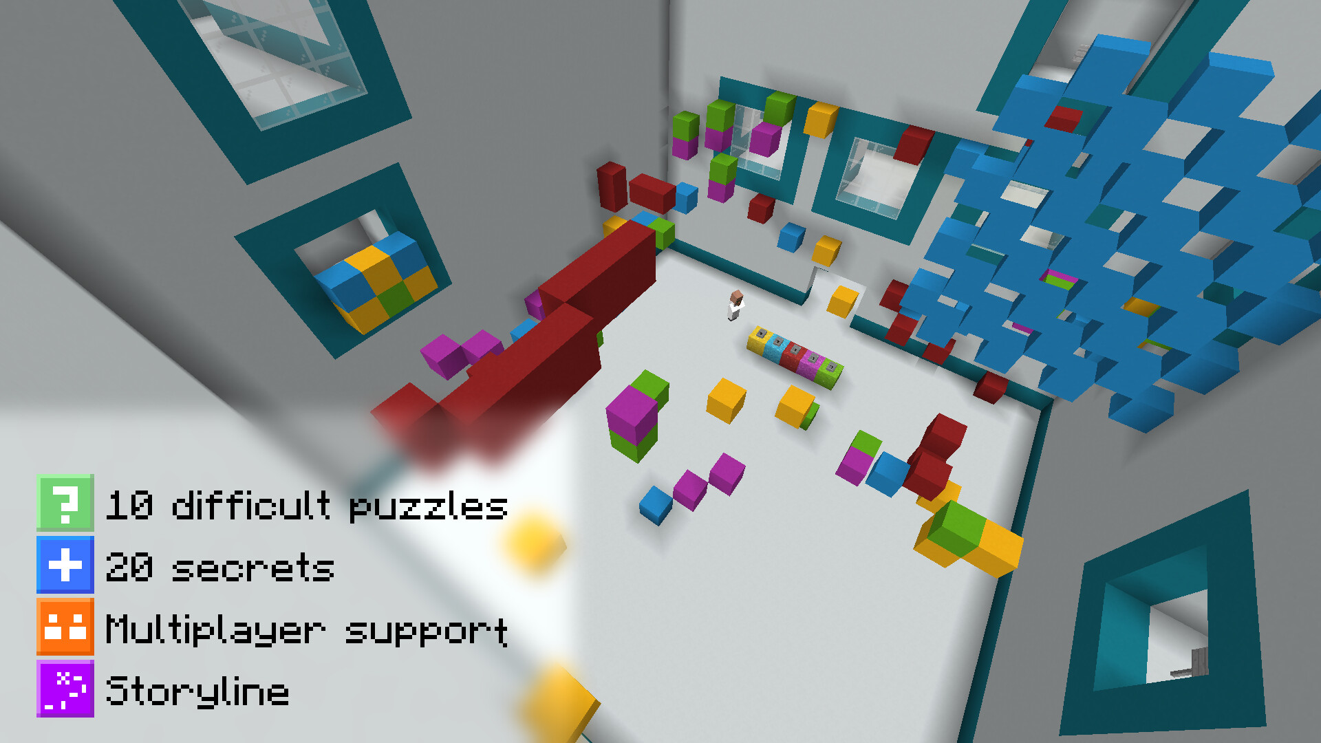 A day in the Lab Minecraft Map