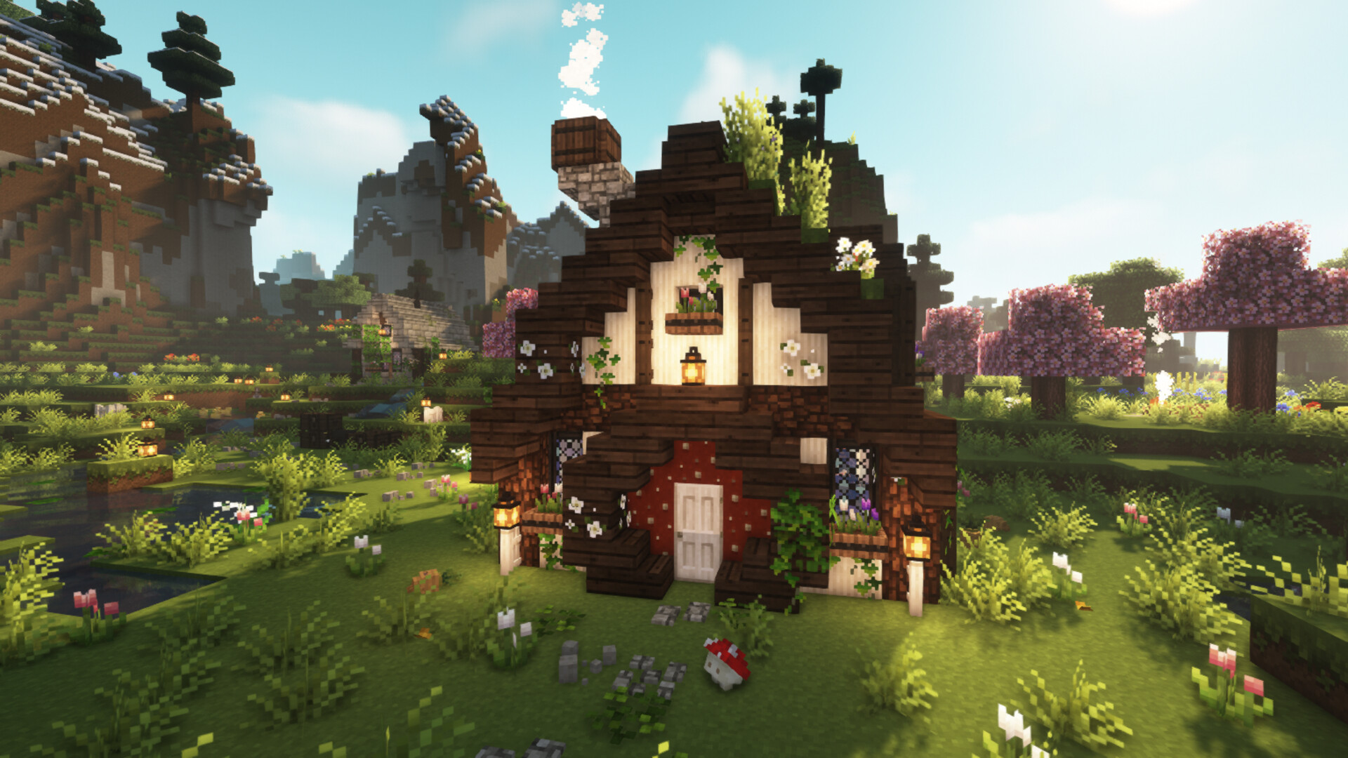 A Fairies Cottage 🌱☘️🌷 Minecraft Map