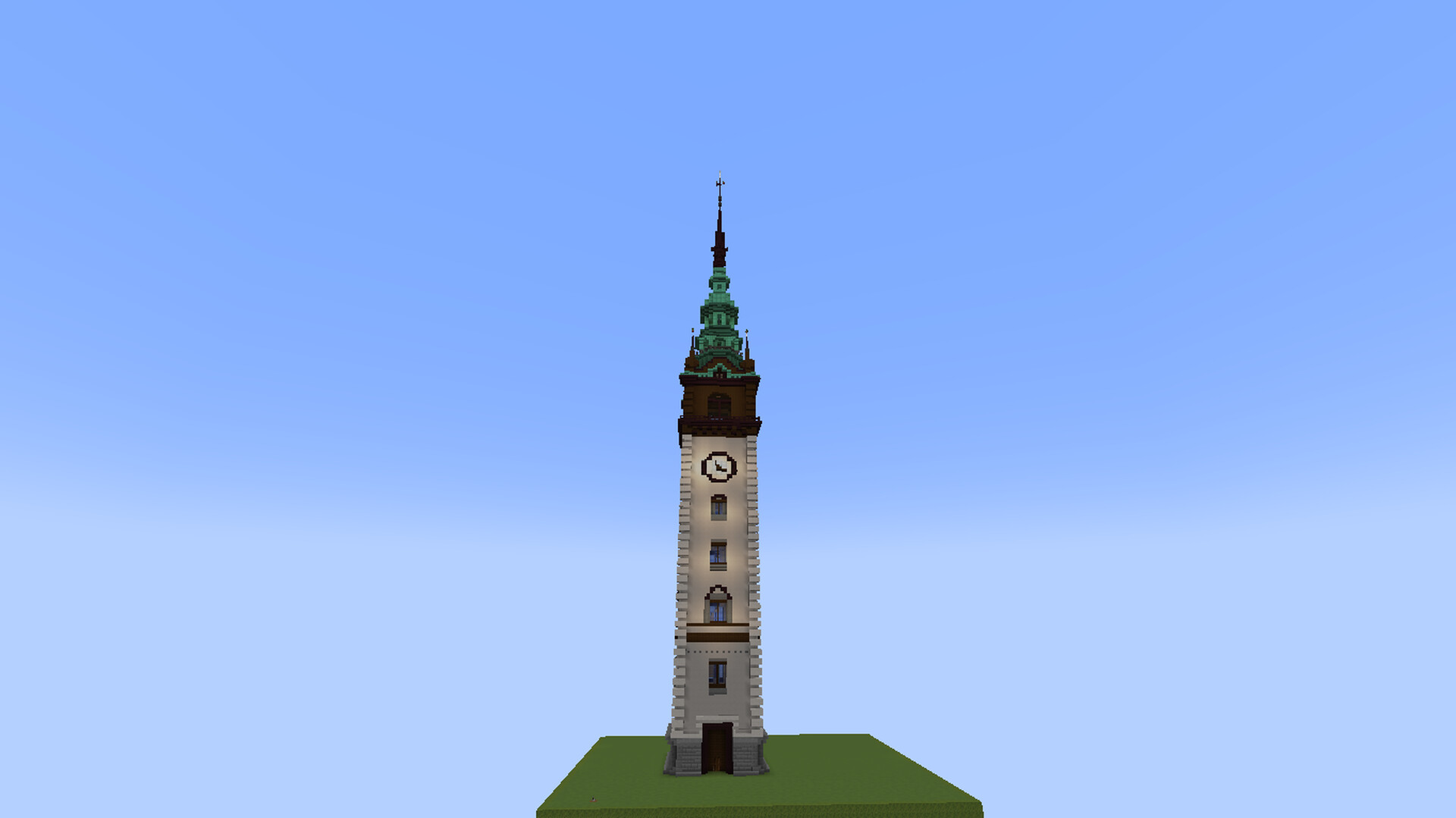 Working Clock Tower Collections And Relating Experimental Redstone