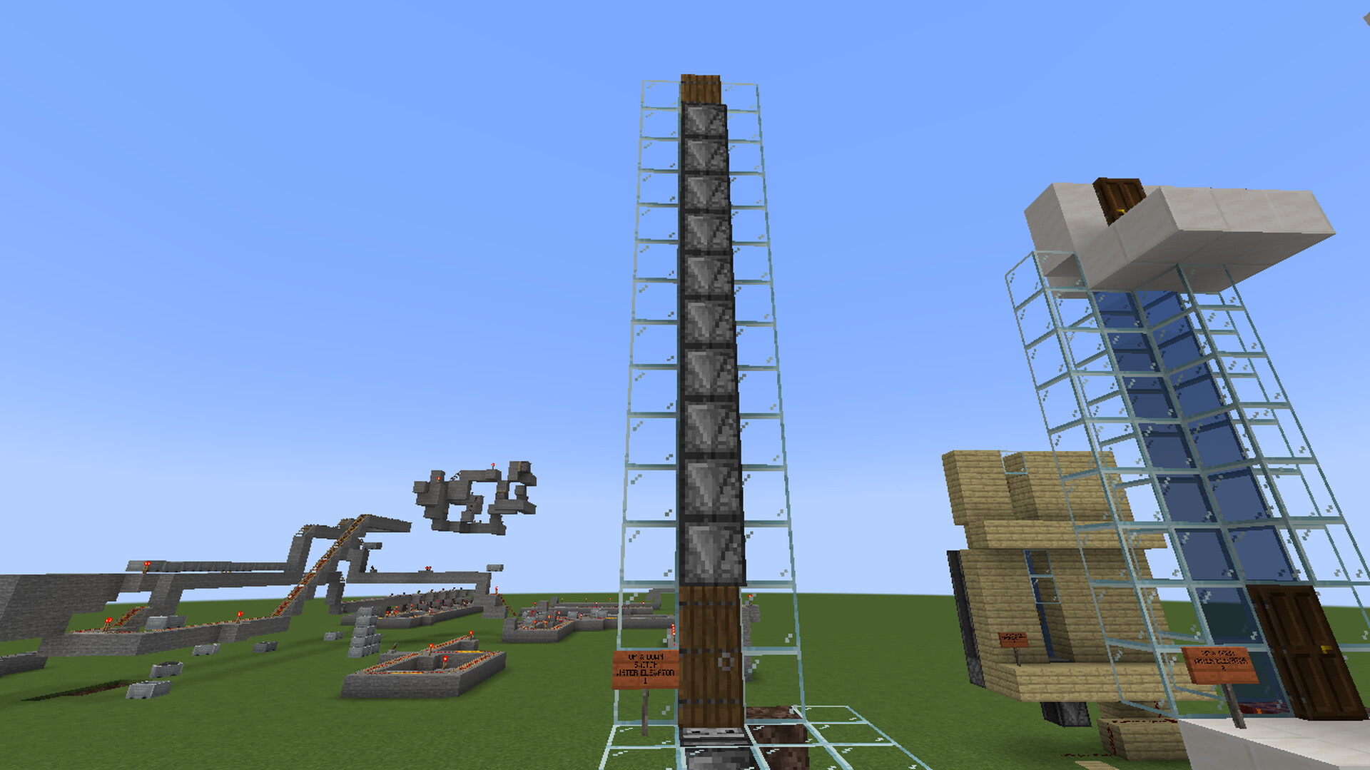 Working Clock Tower Collections And Relating Experimental Redstone