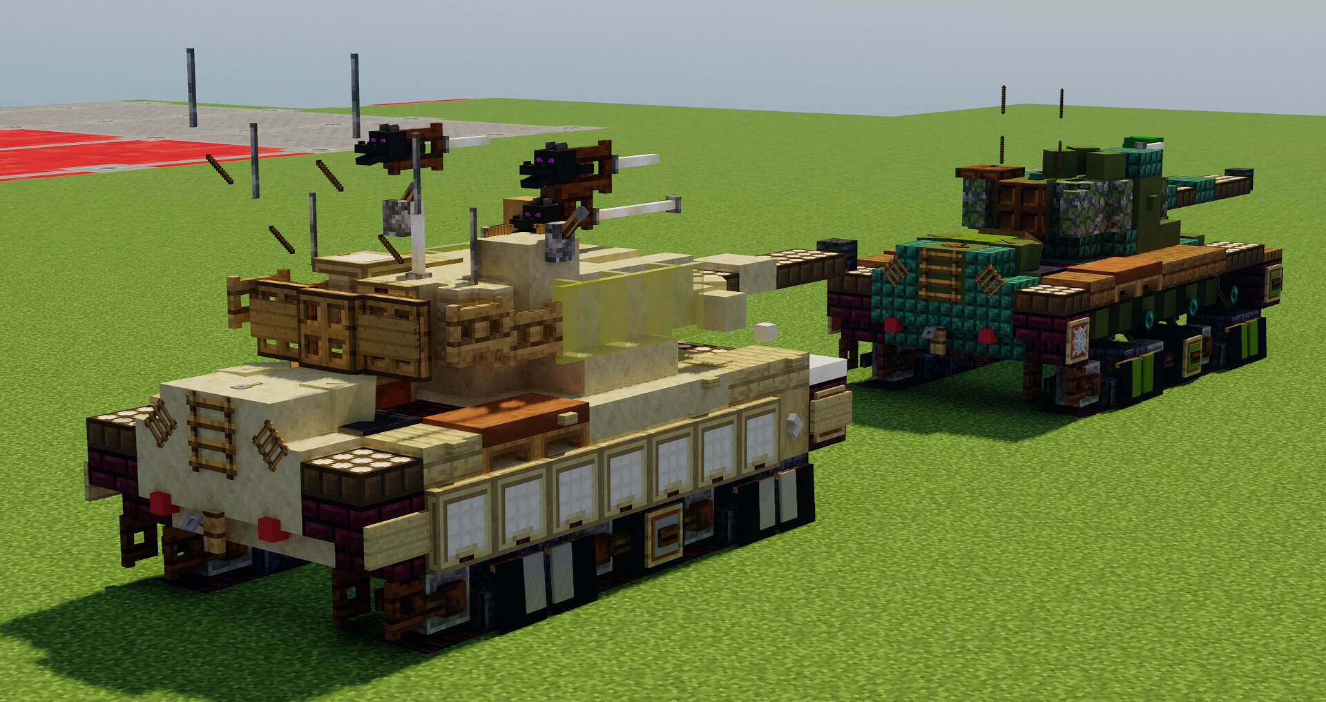 Magach 7C "Gimel" (1.5:1 Scale) Minecraft Map