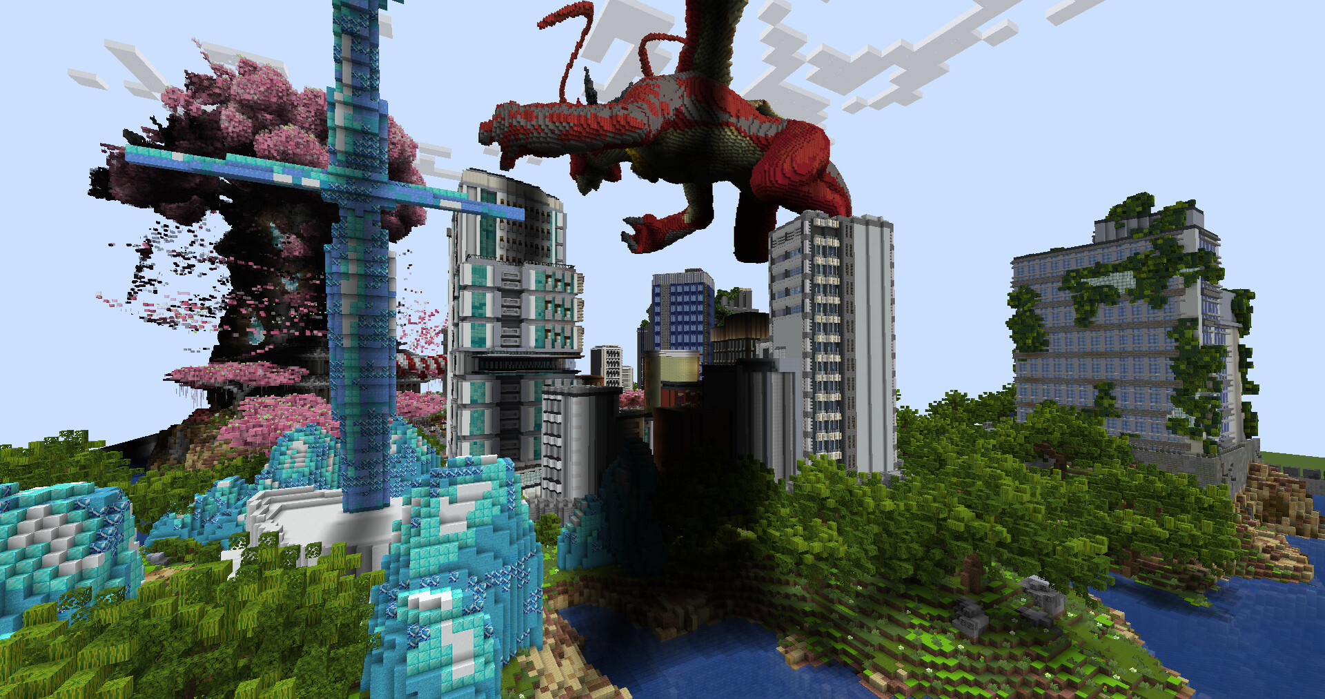 Dragon City Minecraft Map