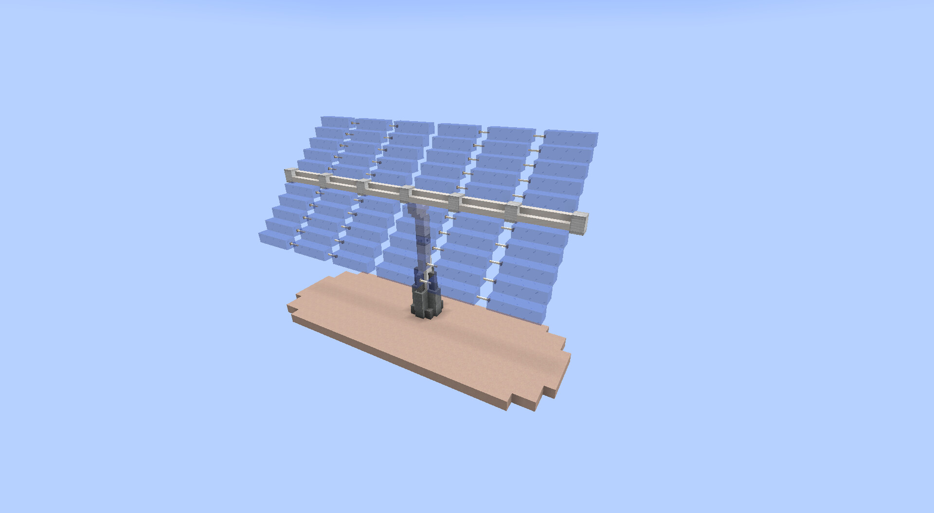 Scifi Solar Panel Minecraft Map