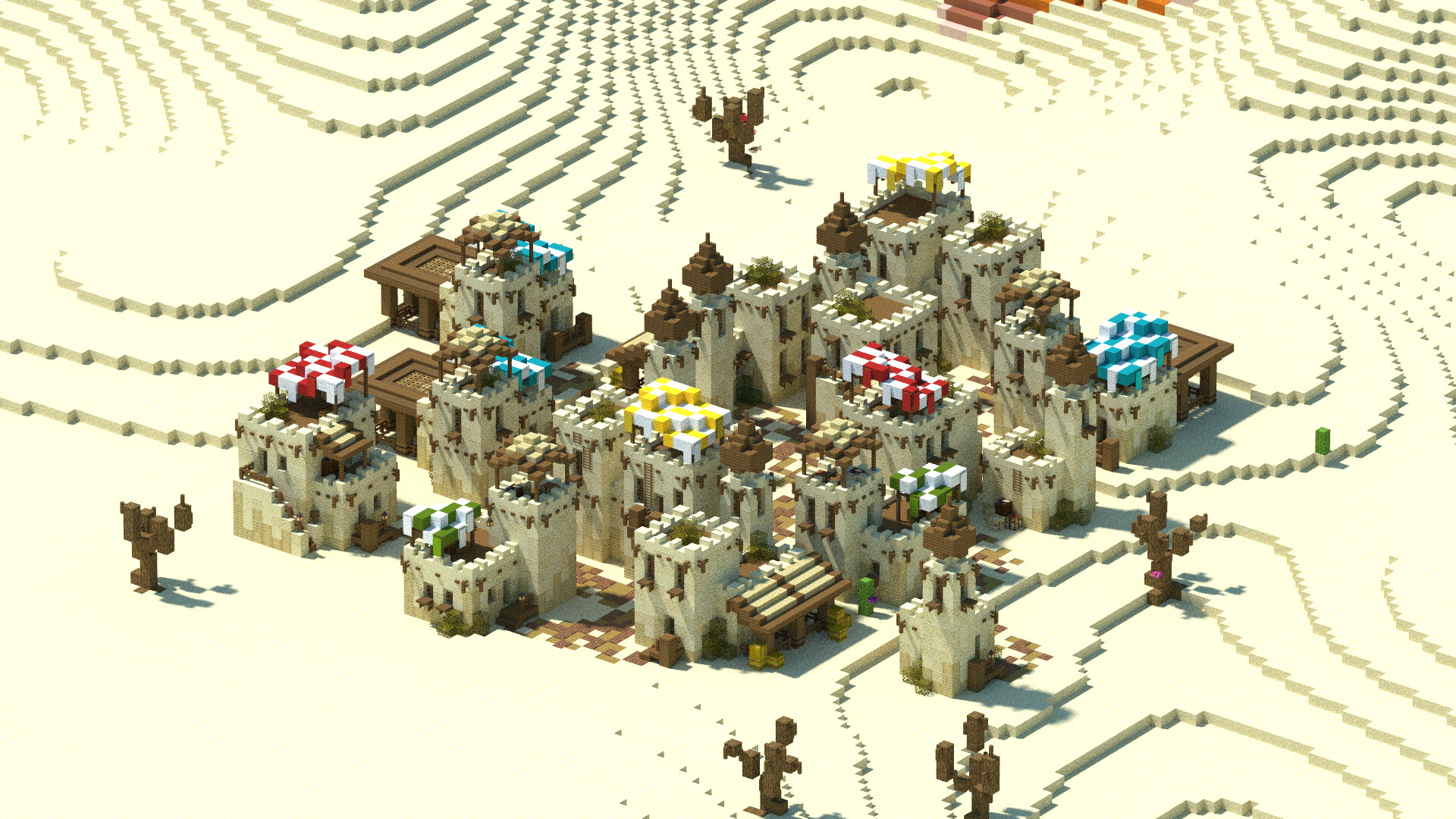 Survival map [8000x8000] World painter Minecraft Map