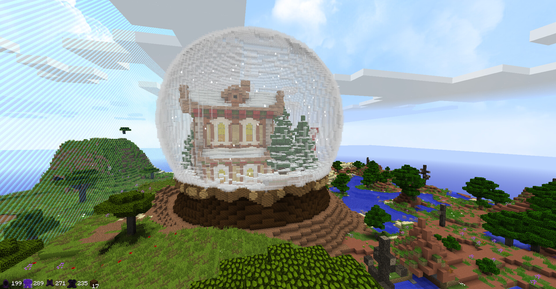 Snow globe Minecraft Map