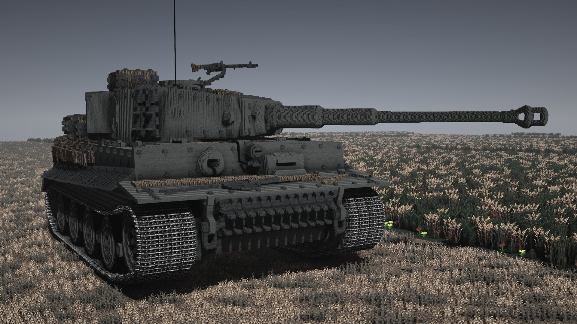 Build Tank Mod Chisels and Bits Small blocks Minecraft Map