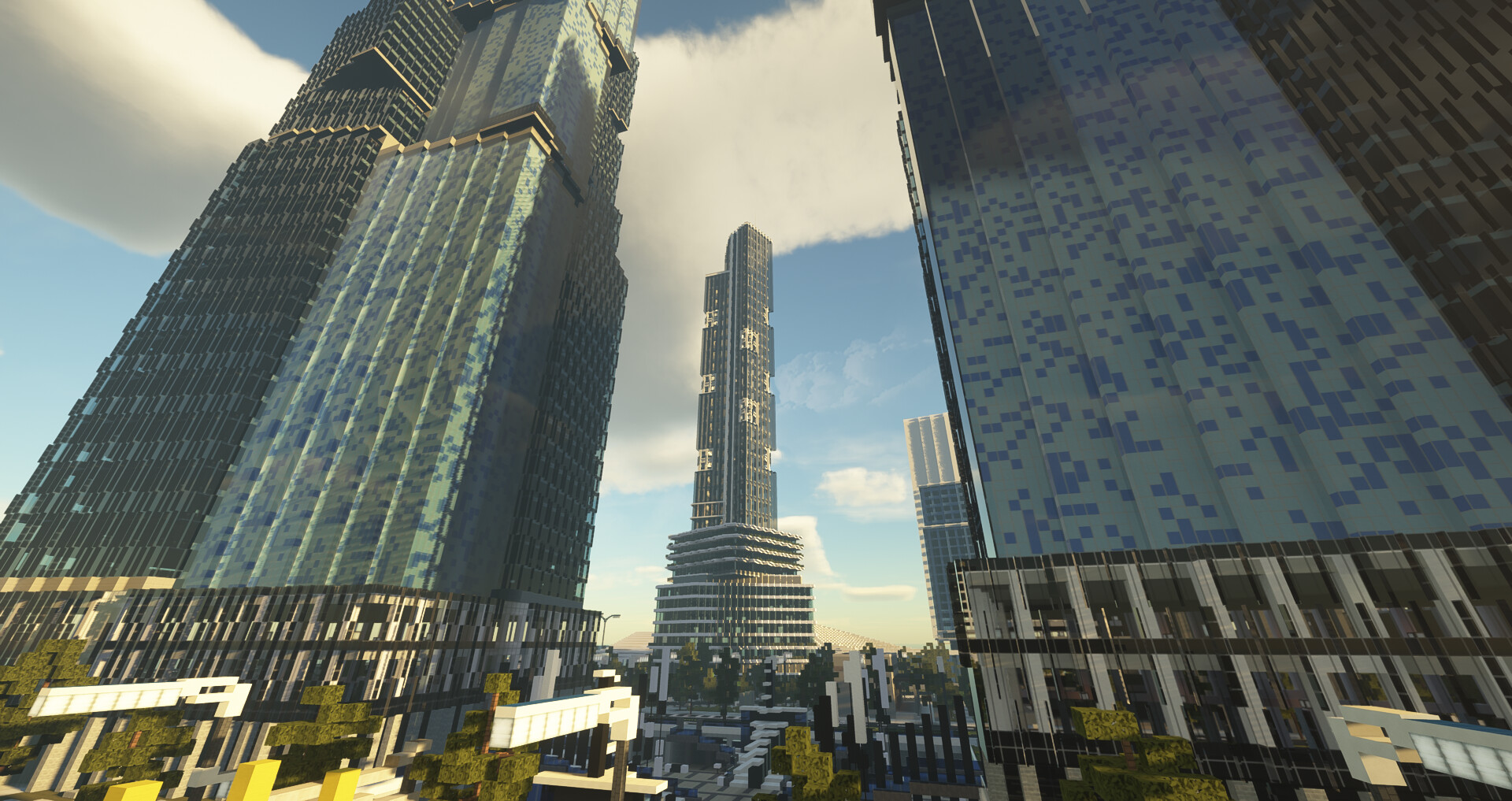 Red Rocks : A Minecraft modern city Minecraft Map