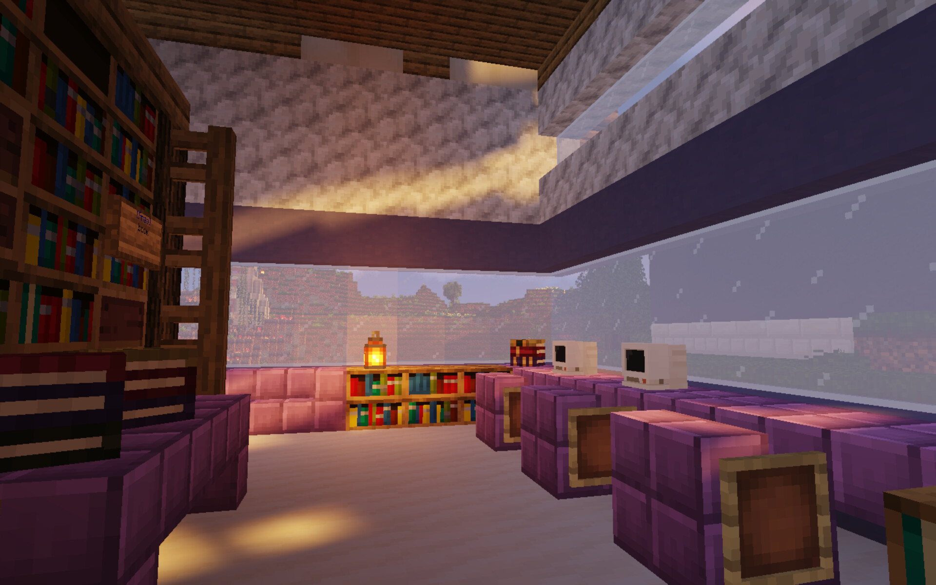 The Library! (Where you can publish your stories) Minecraft Map