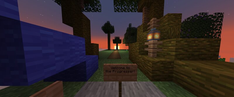 The Progression Minecraft Map