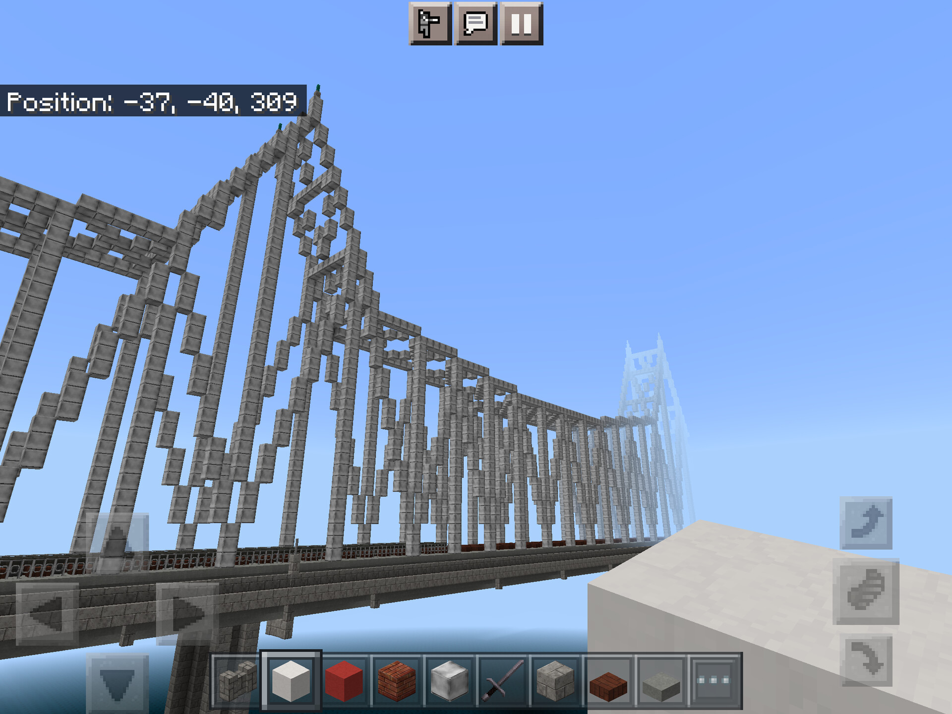Huey P. Long and O.K Allen Bridge (Baton Rouge, LA) Minecraft Map