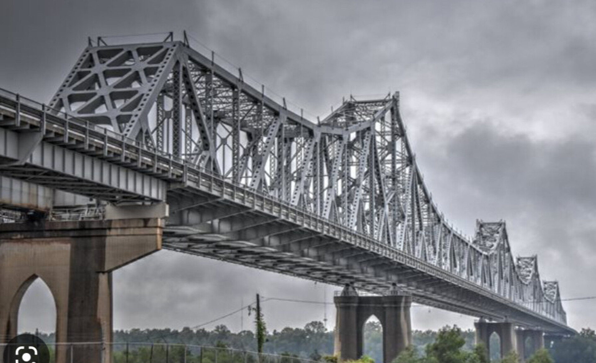 Huey P. Long and O.K Allen Bridge (Baton Rouge, LA) Minecraft Map