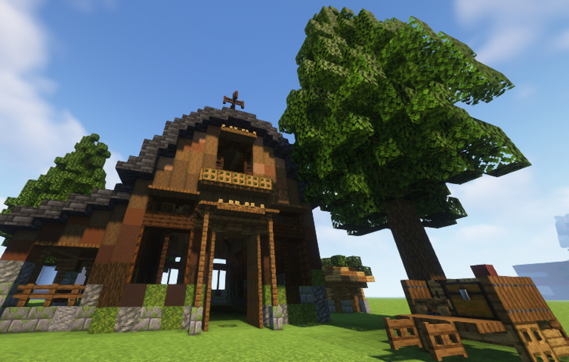 Small Animal Pen/Barn Minecraft Map