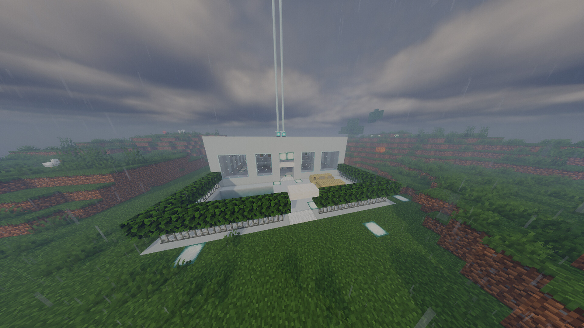Modern House (With Furniture without mods) Minecraft Map