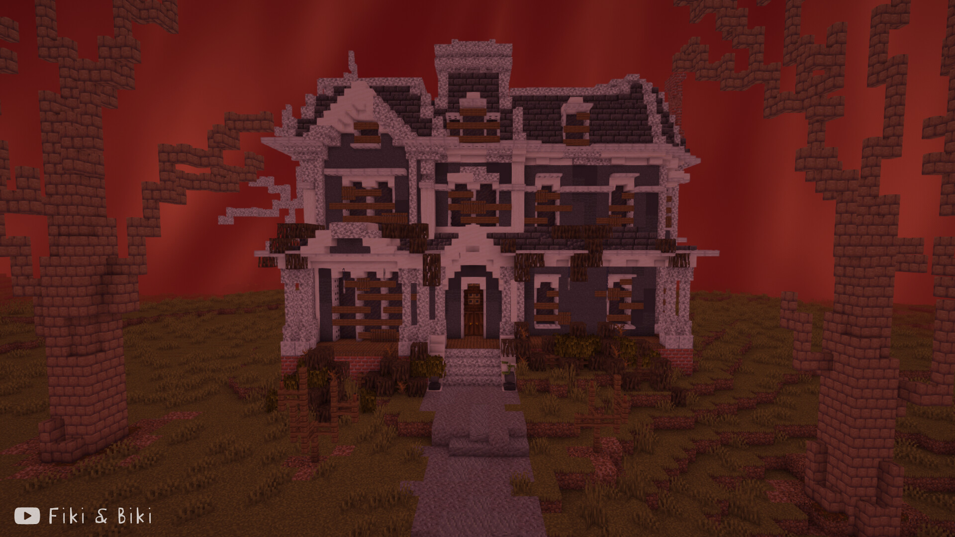 Creel House from Stranger Things Minecraft Map