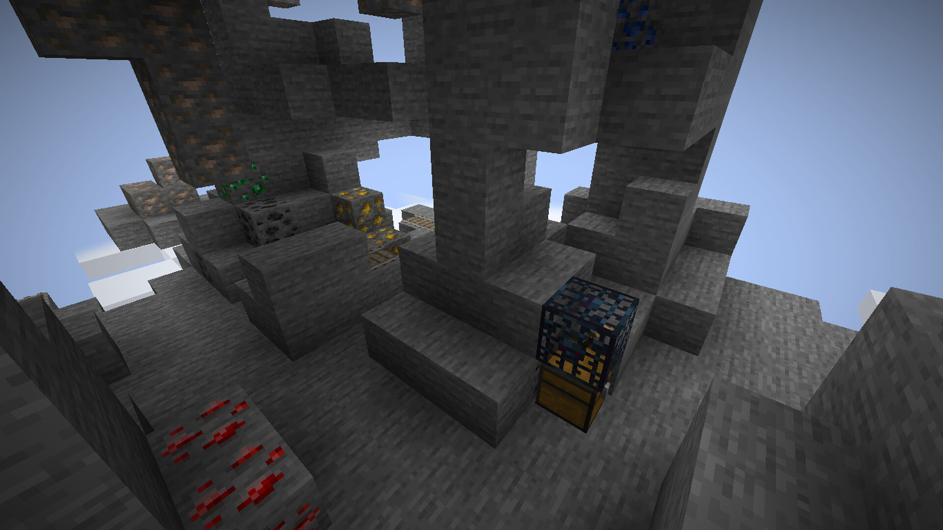 Bedrock to Java Skylayer Survival 1.19 Minecraft Map