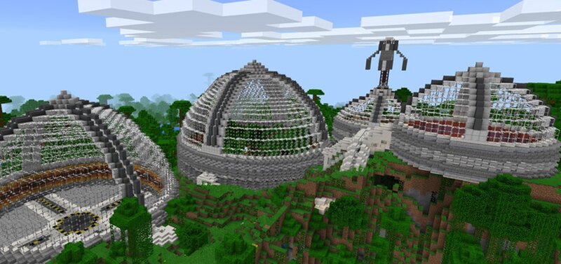 Bedrock to Java Jungle Lab Minecraft Map