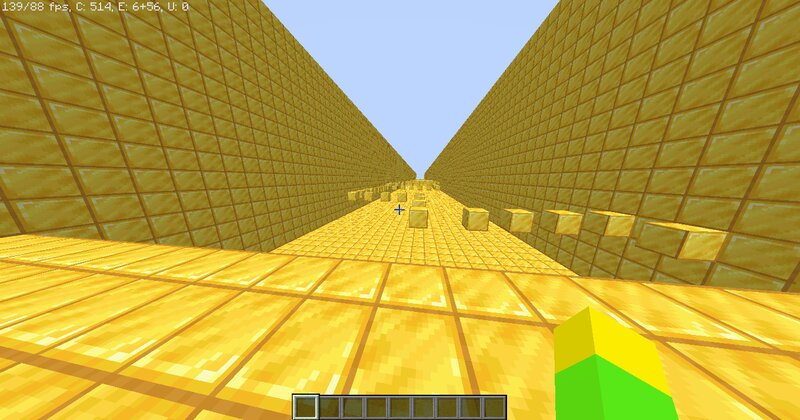 GOLD BLOCK PARKOUR