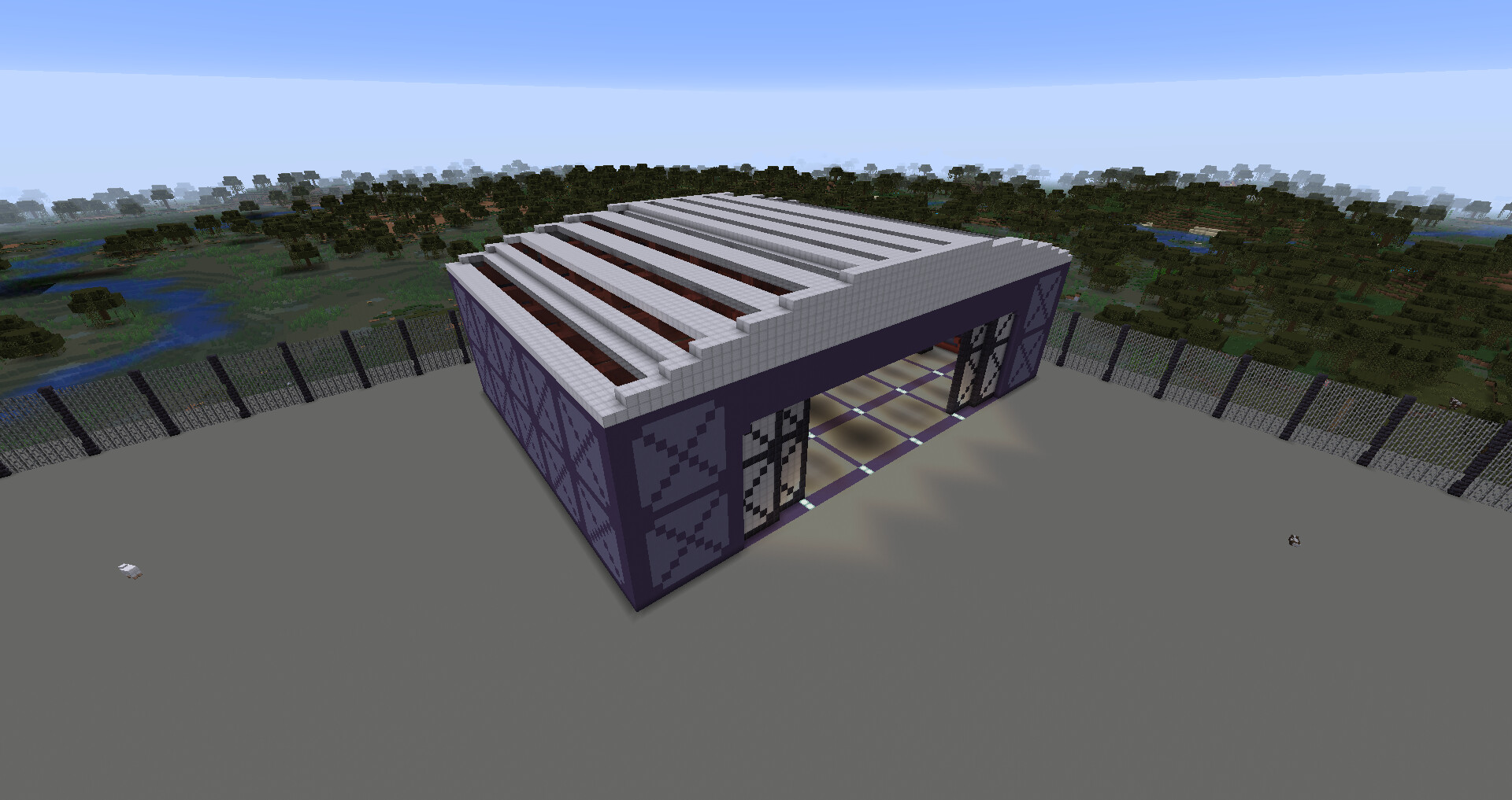 Medium Hangar Minecraft Map