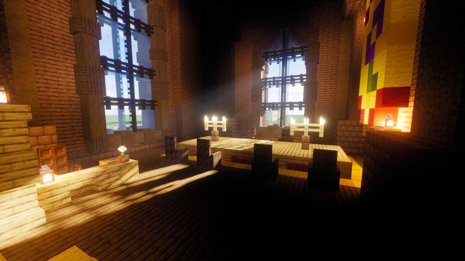 Red-Roof Abbey Minecraft Map