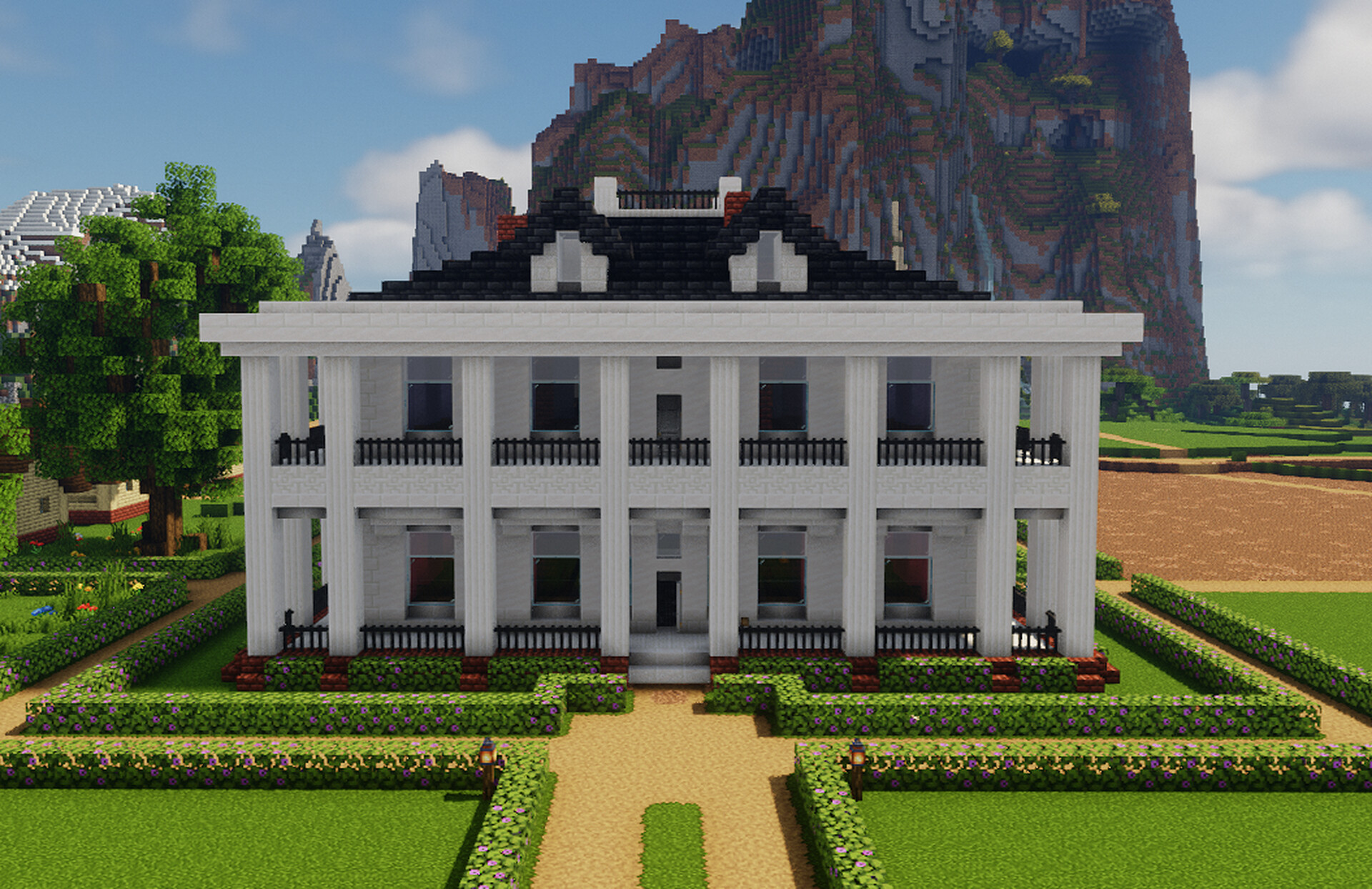 1850s Plantation Home | Schematic Minecraft Map