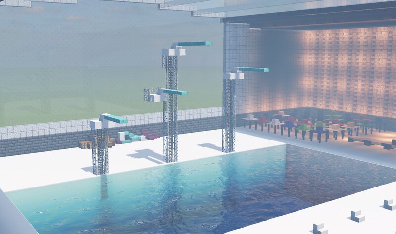 Swimming Pool Minecraft Map