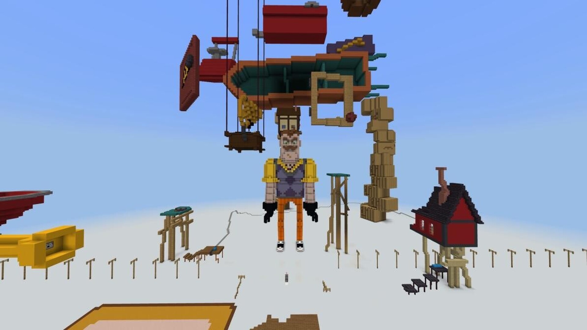 Hello Neighbor: Revived Minecraft Map