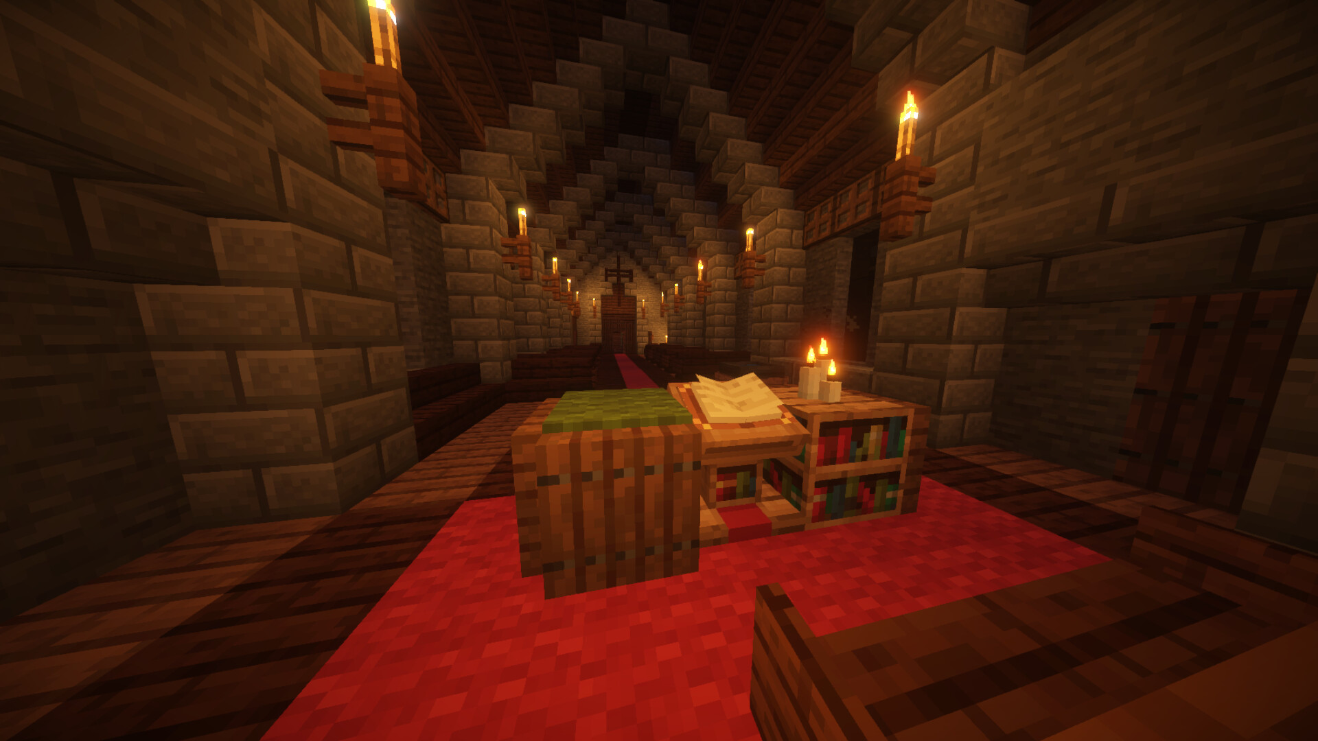 Snowy Village Minecraft Map