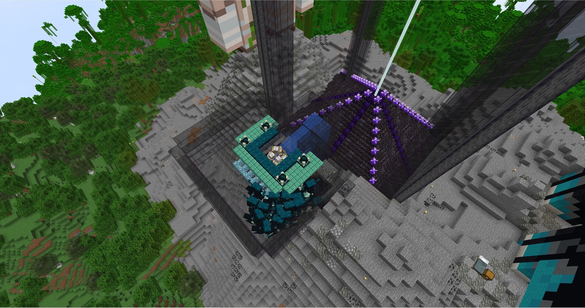 The Warden Iron Farm Minecraft Map