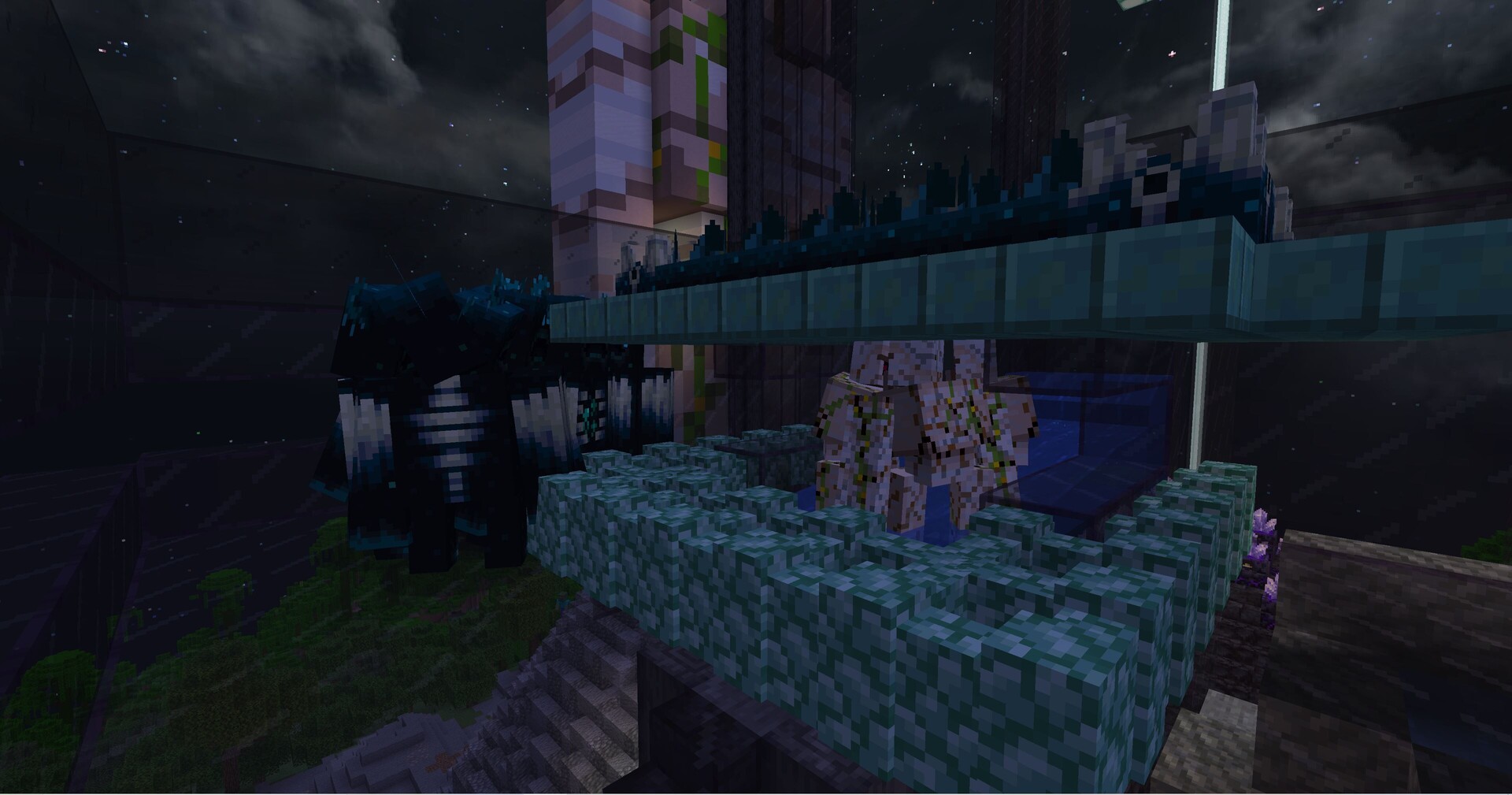 The Warden Iron Farm Minecraft Map