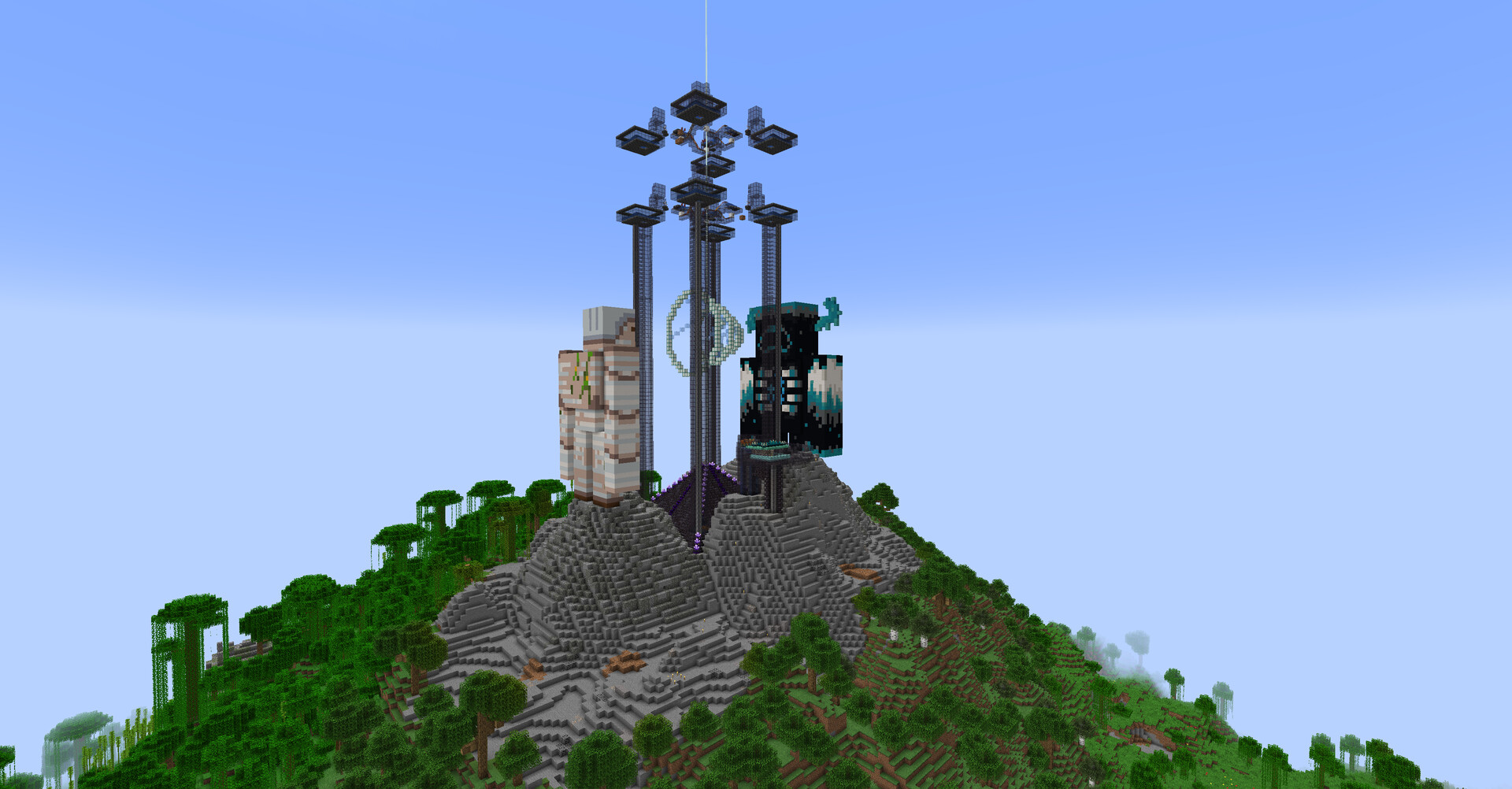 The Warden Iron Farm Minecraft Map