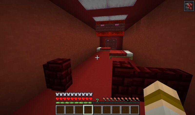 Backrooms Level RUN FOR YOUR LIFE! Minecraft Map