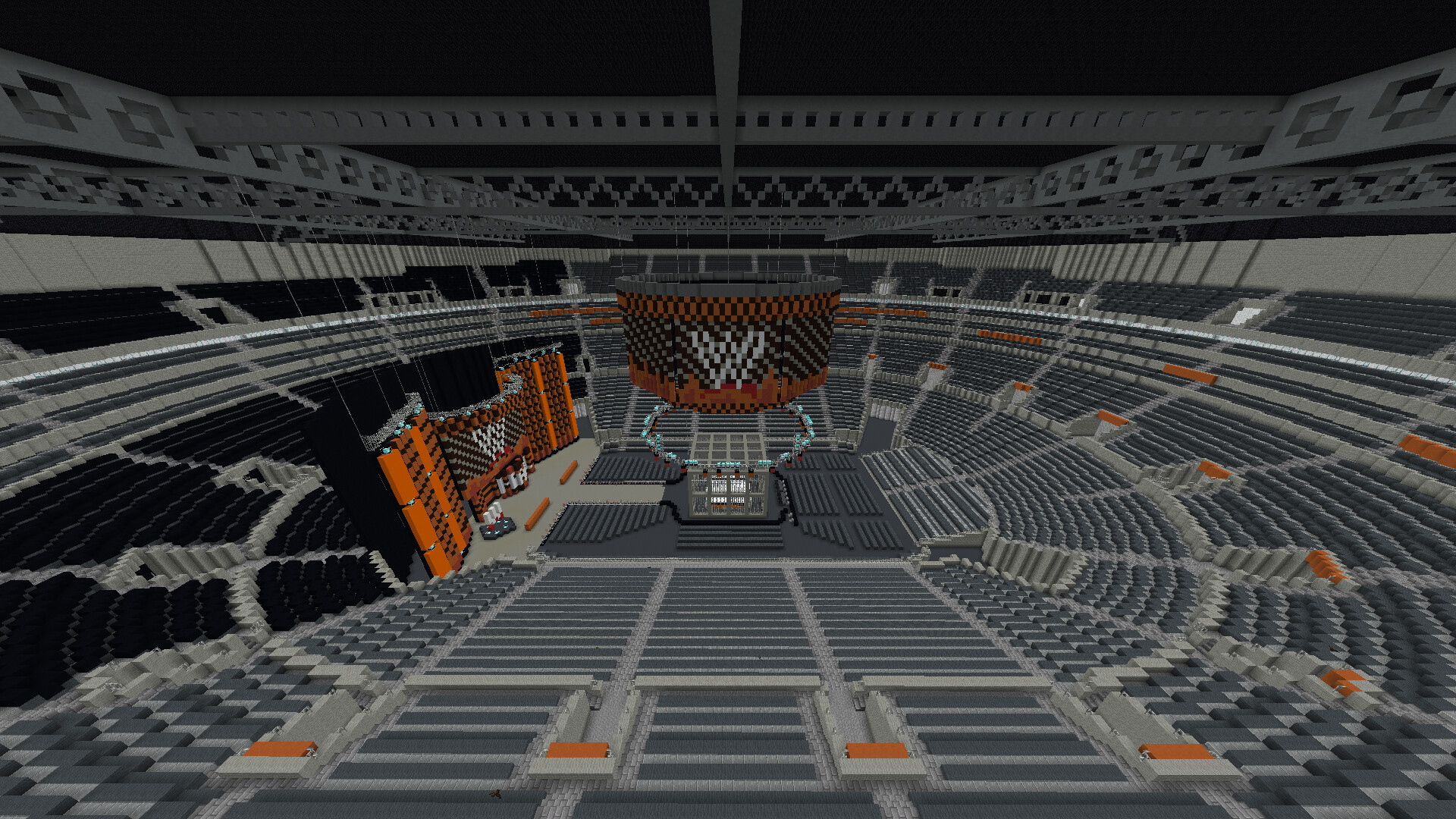 WWE HELL IN A CELL 2015 Staples Center (The Undertaker vs. Brock