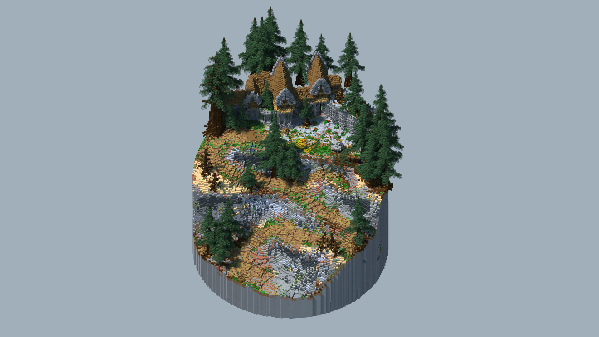 Lane | Java Edition | 1.12+ | Small Map Minecraft Map