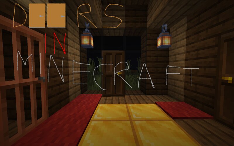(Update1)Doors but kinda bad Minecraft Map