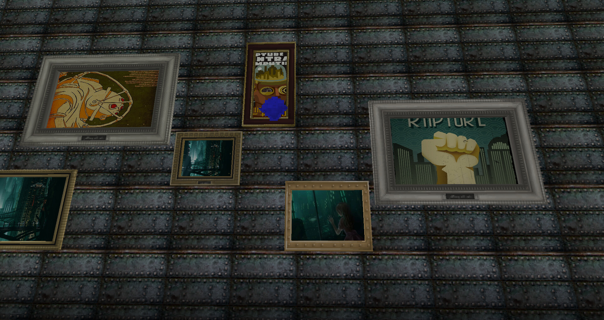 The Rapture Map and the Pack of Rapture Minecraft Map