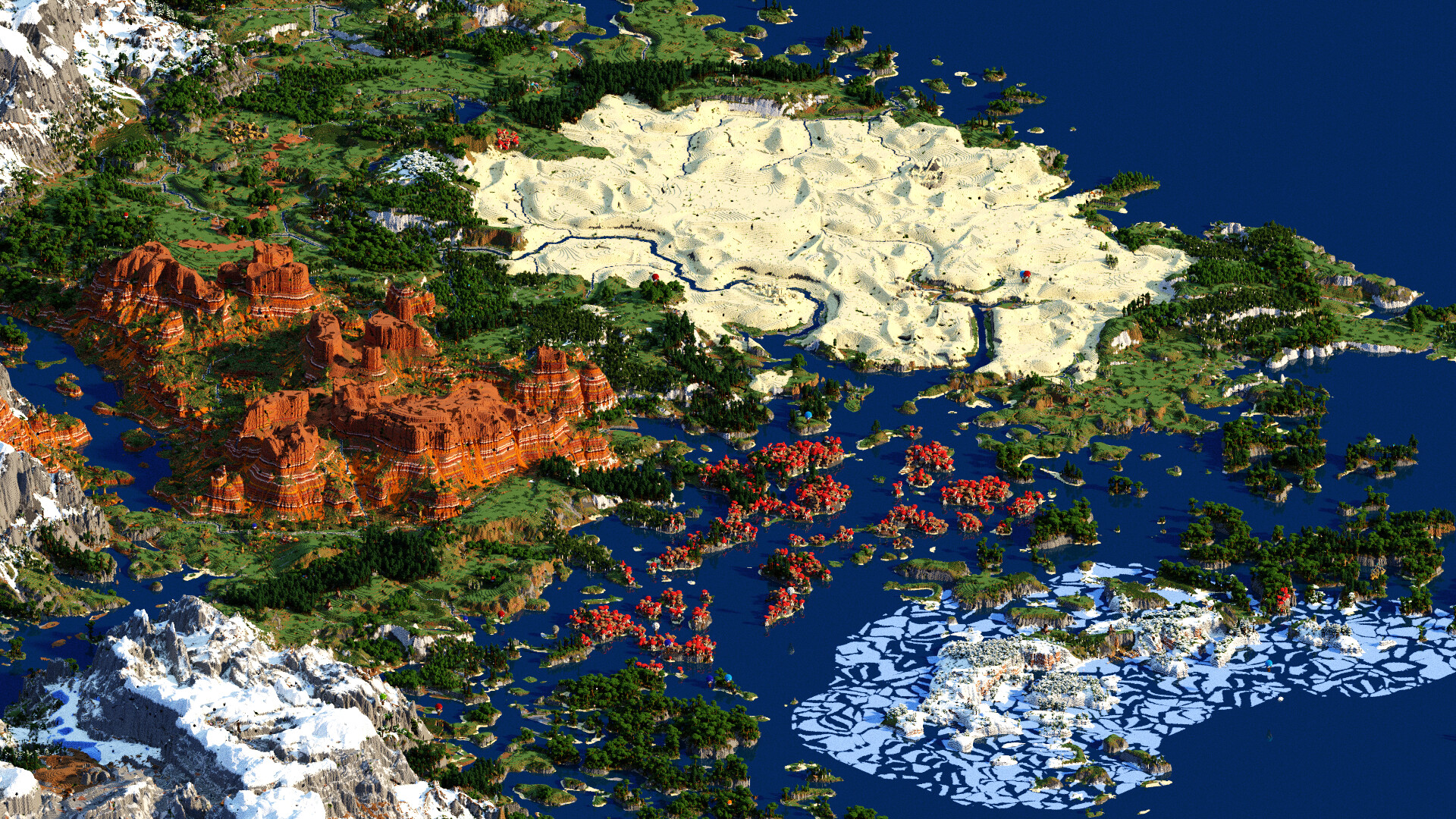 Okarzion - The 8k Survival Experience [1.19+ Download, Java Map ...