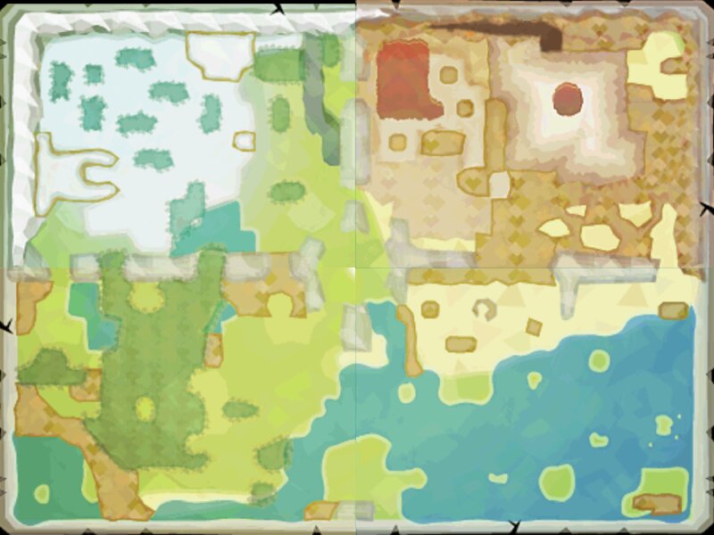 The Legend Of Zelda Spirit Tracks (Landscape) Minecraft Map