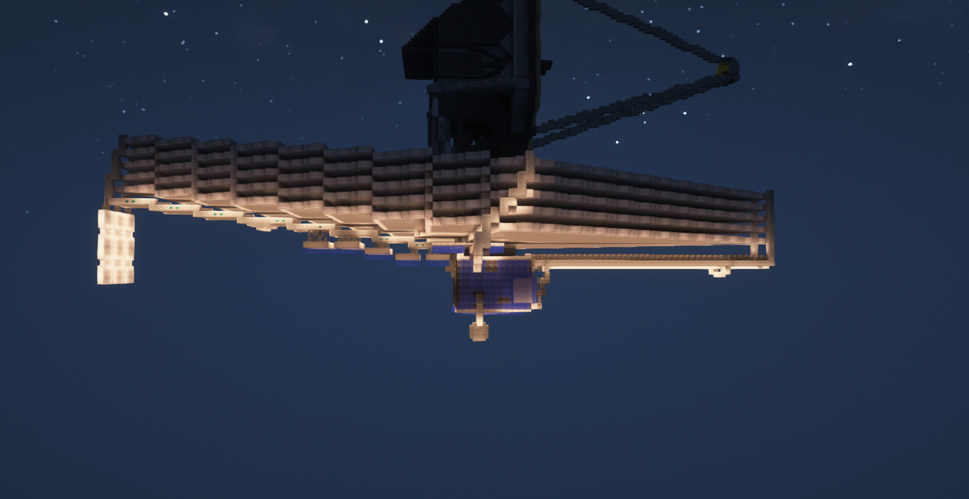 James b Space Telescope (JWST) [UPDATED MODEL] Minecraft Map