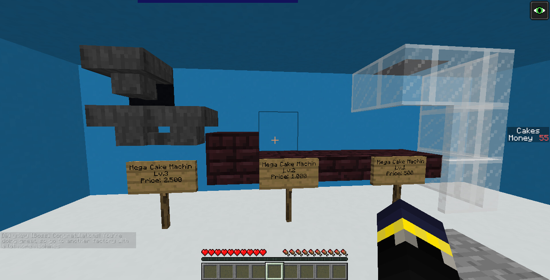 Cake Factory 1 Tycoon Minecraft Map