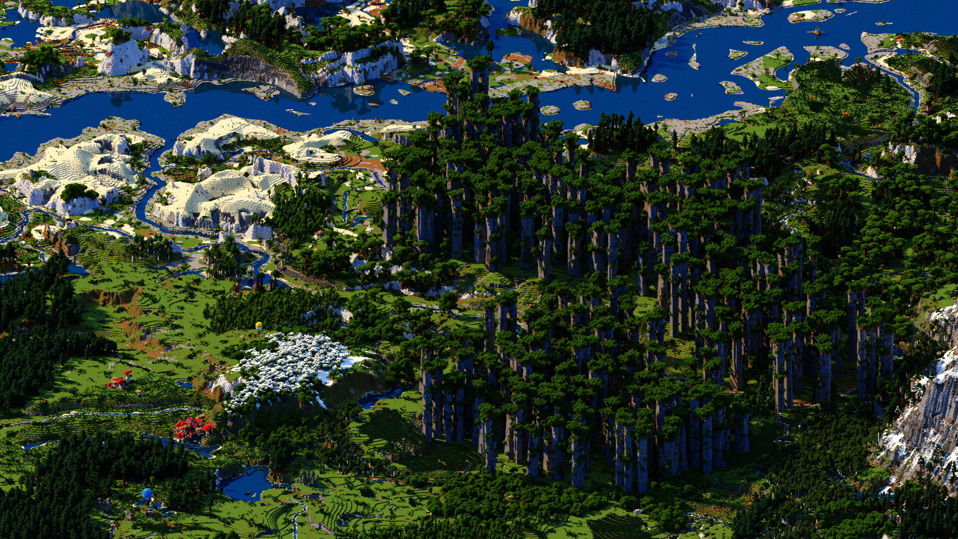Mekorpid, The 8k Mega World [1.19+ Download, Java Map, Minecraft ...