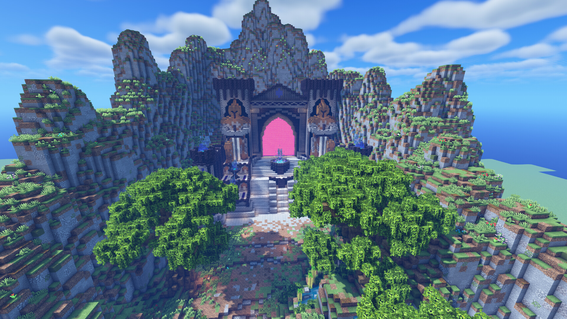 Portales al Nether BEDROCK EDITION Minecraft Map