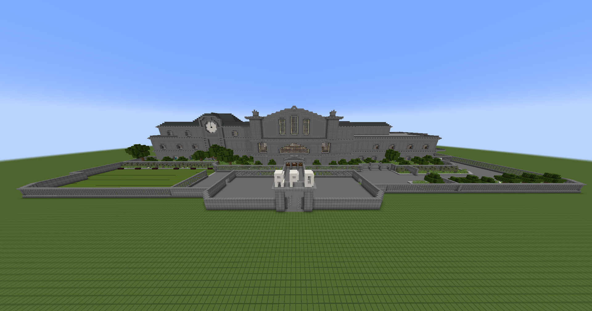 RESIDENT EVIL 2 REMAKE - RPD BUILDING Minecraft Map