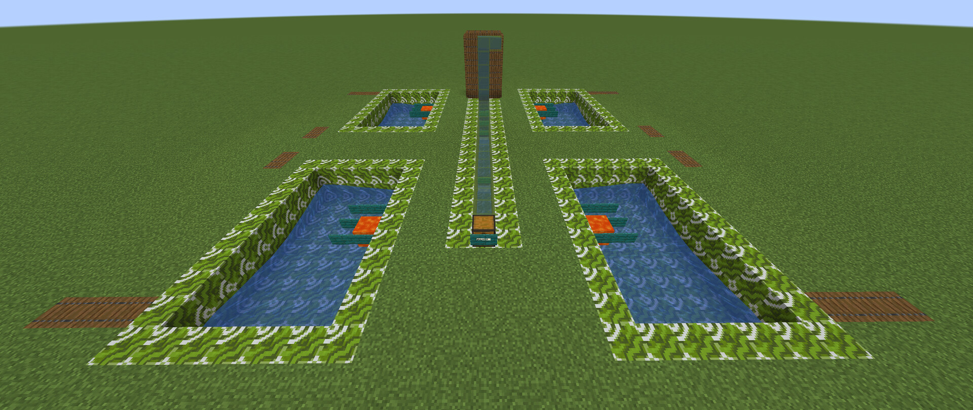 Simple But Productive Iron Farm (Credit ianxofour) Minecraft Map