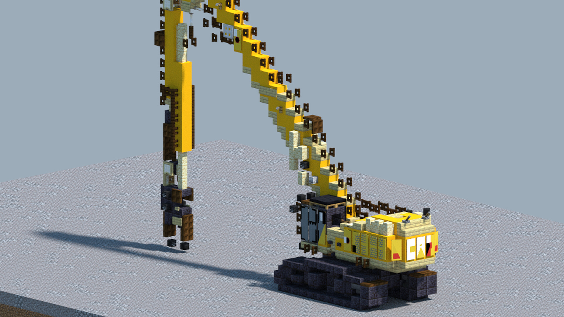 Cat 352, Demolition excavator [With Download] Minecraft Map