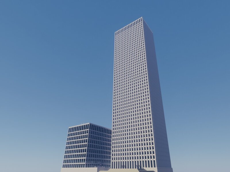 Hancock Whitney Center Minecraft Map