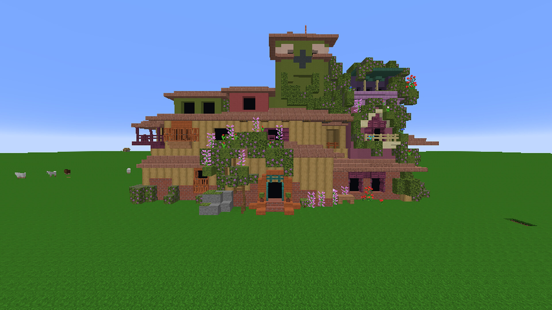 Madrigal's House (Front) Encanto Minecraft Map